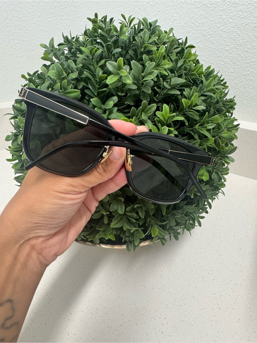 Saint Laurent YSL  Rectangle Sunglasses - Picture 5 of 10